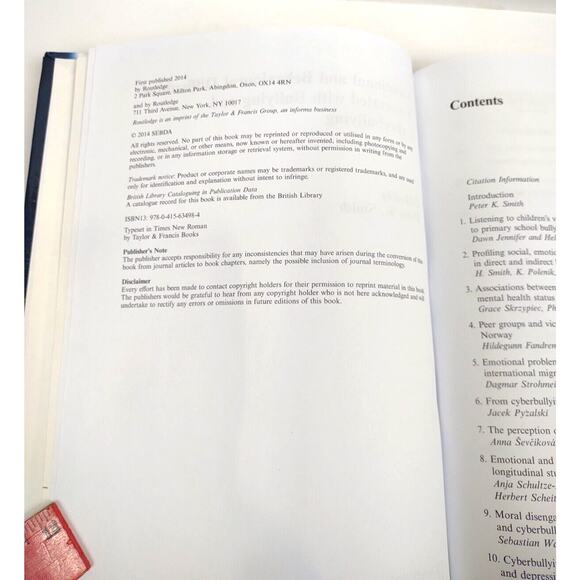 Emotional and Behavioural Difficulties Associated with Bullying Cyberbullying HB - Picture 4 of 5